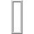 Ekena Millwork Panel Moulding - Primed Polyurethane - PNL08X24AS-01