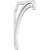 Ekena Millwork Arch Bracket - Primed Polyurethane - BKTP01X07X13AH