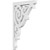 Ekena Millwork Athens Bracket - Primed Polyurethane - BKTP01X05X09AT