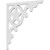 Ekena Millwork Austin Bracket - Primed Polyurethane - BKTP01X20X20AU