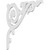 Ekena Millwork Baile Bracket - Primed Polyurethane - BKTP01X20X20BA