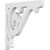 Ekena Millwork Bordeaux Bracket - Primed Polyurethane - BKTP01X06X06BO