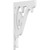 Ekena Millwork Bordeaux Bracket - Primed Polyurethane - BKTP01X06X11BO