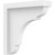 Ekena Millwork Standard Bryant Bracket - Primed Polyurethane - BKTP02X08X08BRY