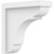 Ekena Millwork Standard Bryant Bracket - Primed Polyurethane - BKTP04X10X10BRY