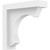 Ekena Millwork Standard Emerson Bracket - Primed Polyurethane - BKTP02X05X05EMR