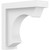 Ekena Millwork Standard Emerson Bracket - Primed Polyurethane - BKTP04X10X10EMR