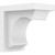 Ekena Millwork Standard Emerson Bracket - Primed Polyurethane - BKTP07X10X10EMR