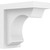 Ekena Millwork Standard Emerson Bracket - Primed Polyurethane - BKTP07X12X12EMR