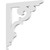 Ekena Millwork Preston Bracket - Primed Polyurethane - BKTP01X14X14PR