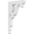 Ekena Millwork Robin Bracket - Primed Polyurethane - BKTP01X04X07RB