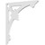 Ekena Millwork Sellek Bracket - Primed Polyurethane - BKTP01X18X18SK