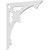 Ekena Millwork Sellek Bracket - Primed Polyurethane - BKTP01X20X20SK