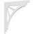 Ekena Millwork Stanford Bracket - Primed Polyurethane - BKTP01X20X20ST