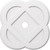 Ekena Millwork Charlotte Ceiling Medallion - Primed Polyurethane - CMP24CE-03000