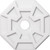 Ekena Millwork Logan Ceiling Medallion - Primed Polyurethane - CMP16LG-03000