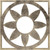 Ekena Millwork Blume Ceiling Medallion - Primed Polyurethane - CMPP28BLAPG