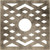 Ekena Millwork Chevron Ceiling Medallion - Primed Polyurethane - CMPP26CHAPG