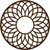 Ekena Millwork Cannes Ceiling Medallion - Primed Polyurethane - CMPP24CNSCO