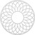 Ekena Millwork Cannes Ceiling Medallion - Primed Polyurethane - CMPP32CN