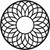 Ekena Millwork Cannes Ceiling Medallion - Primed Polyurethane - CMPP32CNSBL