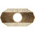 Ekena Millwork Chrysler Ceiling Medallion - Primed Polyurethane - CMPP18X09CSABS