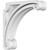 Ekena Millwork Arch Corbel - Primed Polyurethane - CORP01X08X08AH