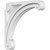 Ekena Millwork Arch Corbel - Primed Polyurethane - CORP01X14X14AH