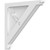 Ekena Millwork Artisan Corbel - Primed Polyurethane - CORP01X14X14AR