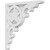 Ekena Millwork Austin Corbel - Primed Polyurethane - CORP01X18X18AU