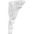 Ekena Millwork Baile Corbel - Primed Polyurethane - CORP01X07X13BA