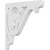 Ekena Millwork Bordeaux Corbel - Primed Polyurethane - CORP01X18X18BO