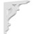 Ekena Millwork Brontes Corbel - Primed Polyurethane - CORP01X22X22BR