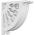 Ekena Millwork Classic Wagon Wheel Corbel - Primed Polyurethane - CORP01X06X06CW