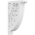 Ekena Millwork Classic Wagon Wheel Corbel - Primed Polyurethane - CORP01X06X10CW