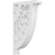 Ekena Millwork Classic Wagon Wheel Corbel - Primed Polyurethane - CORP01X07X12CW