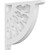 Ekena Millwork Classic Wagon Wheel Corbel - Primed Polyurethane - CORP01X14X14CW