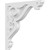 Ekena Millwork Finley Corbel - Primed Polyurethane - CORP01X18X18FI