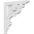 Ekena Millwork Preston Corbel - Primed Polyurethane - CORP01X22X22PR