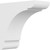 Ekena Millwork Standard Olympic Corbel - Primed Polyurethane - CORP05X12X12OLY