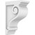 Ekena Millwork Standard Scroll Corbel - Primed Polyurethane - CORP03X08X12SCR