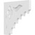 Ekena Millwork Wellington Corbel - Primed Polyurethane - CORP01X22X22WE