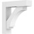 Ekena Millwork Standard Warren Bracket - Primed Polyurethane - BKTP03X20X26IMP05