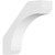 Ekena Millwork Braces - Primed Polyurethane - BRCP03X12X12LGY
