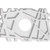Ekena Millwork Axel Ceiling Medallion - Primed Polyurethaneurethane - CMP12X8NO-03000