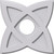 Ekena Millwork Axel Ceiling Medallion - Primed Polyurethaneurethane - CMP14CM-04000