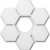 Ekena Millwork Axel Ceiling Medallion - Primed Polyurethaneurethane - CMP14DY-04000