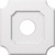 Ekena Millwork Axel Ceiling Medallion - Primed Polyurethaneurethane - CMP14LE-04000