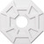 Ekena Millwork Axel Ceiling Medallion - Primed Polyurethaneurethane - CMP22LG-06000