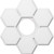 Ekena Millwork Axel Ceiling Medallion - Primed Polyurethaneurethane - CMP24DY-07000